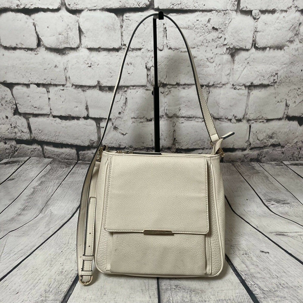 fiorelli off white Faux Leather crossbody handbag‎ Adjustable Strap